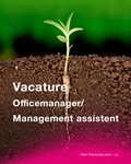 Vacature Officemanager/Management assistent